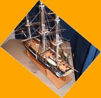 USS Constitution - overhead view