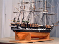 USS Constitution - quarter view